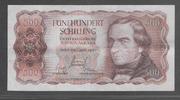 AUTRICHE 500 SCHILLING Série F......N -