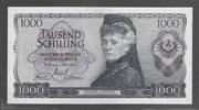 AUTRICHE 1000 SCHILLING Série I......E -