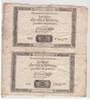 France. 10 Livres DOMAINES NATIONAUX. Paire de 2 assignats de 10 Livres. Serie: 13057 . -
