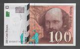 FRANCE 100 FRANCS 1998 CÉSANNE. Série: B 056 . Fast NEU -1