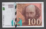 FRANCE 100 FRANCS CÉSANNE. Série: P 010 . -