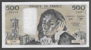 FRANCE 500 FRANCS PASCAL. Alphabet: J.236 . -