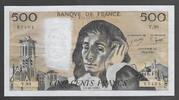 FRANCE 500 FRANCS 05.10.1978 PASCAL. ALPHABE:T Y.90 . Gutes vorzüglich