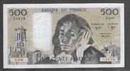 FRANCE 500 FRANCS 06.02.1986 PASCAL. Alphabet: J.236 . Gutes vorzüglich/UNC (Ohne Löcher)*