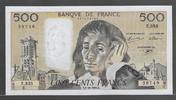 FRANCE 500 FRANCS Alphabet Z.355 -