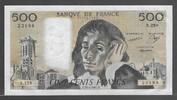 FRANCE 500 FRANCS PASCAL. Alphabet: S.258 . -