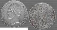 BELGIQUE 5 FRANCS "LEOPOLD PREMIER ROI DES BELGES"