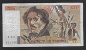 FRANCE 100 FRANCS DELACROIX type 1978 SANS HACHURES. Ohne Schraffur. Alphabet: F.1 -