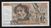 FRANCE 100 FRANCS "DELACROIX J.7" -
