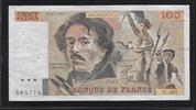 FRANCE 100 FRANCS " DELACROIX (modifié) U.101" -