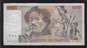 FRANCE 100 FRANCS " DELACROIX (imprimé en continu) H.188" -