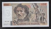 FRANCE 100 FRANCS "DELACROIX(imprimé en continu) J.231" -