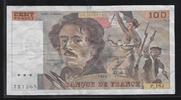 FRANCE 100 FRANCS "DELACROIX(imprimé en continu) P.162"