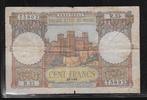 MAROC 100 FRANCS " Alphabet R.35 "