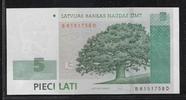 LETTONIE 5 LATI "Série B/D"