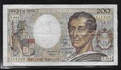FRANCE 200 FRANCS "MONTESQUIEU Type 1981 Alphabet Y.014" -