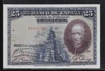 ESPAGNE 25 Pesetas "Série E" -
