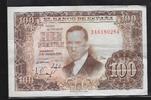 ESPAGNE 100 PESETAS "Série 3A" -