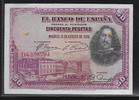 ESPAGNE 50 Pesetas "Série D" -