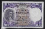 ESPAÑA. SPAIN . 100 PESETAS. SANS SERIE -