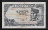 ESPAGNE 500 Pesetas " Série P" -