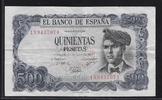 ESPAGNE 500 Pesetas " Série 1N" -