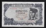 ESPAGNE 500 Pesetas " Série T" -