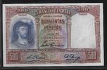 ESPAGNE 500 Pesetas Série L -