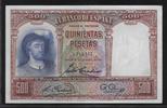 ESPAGNE 500 Pesetas "Série L" -