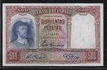 ESPAGNE 500 Pesetas "Série L" -