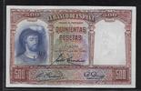 ESPAGNE 500 Pesetas "Série L" -