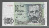ESPAGNE 1000 Pesetas "SANS SERIE" -