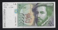 ESPAGNE 1000 Pesetas Série 5W -
