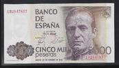 ESPAGNE 5000 Pesetas "Série 1B" -