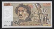 FRANCE 100 Francs 1983 "Alphabet S.67 grand filigrane " SUP/SPL