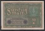 DEUTSCHLAND/ALLEMAGNE. 50 MARK. Inflation. Reihe 1. SERIE MA a. Nummer,numéro: 000059 . -