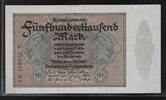 DEUTSCHLAND/ALLEMAGNE. 500'000 Mark Serie: 4 W . Une fois à gauche. Einmal links . -