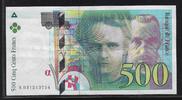 FRANCE 500 Francs "Pierre et Marie Curie 31ème Million N 031" -