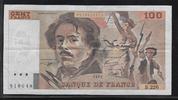 FRANCE 100 Francs "Alphabet B.220" *Petit Filigrane, A.Accent" -