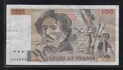 FRANCE 100 Francs "Alphabet D.244" *Petit Filigrane " -