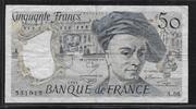 FRANCE 50 Francs Qentin de la Tour. Alphabet A.66 . -