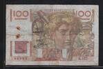FRANCE 100 Francs JEUNE PAYSAN.Junge Bauer. Alphabet: K.157 . -