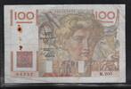 FRANCE 100 Francs JEUNE PAYSAN.Junge Bauer. Alphabet: M.200 . -