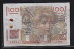 FRANCE 100 Francs JEUNE PAYSAN.Junge Bauer. Alphabet: J.248 . -