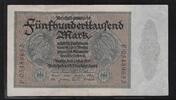 ALLEMAGNE 500000 Mark Série: F . -