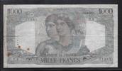 FRANCE 1000 Francs "Minerve et Hercule. Alphabet U.3" -