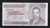 BURUNDI. 100 FRANCS. Série LH N°000046. Kleine Nummer für diese Serie. Petit numéro pour cette série. -