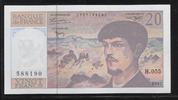FRANCE 20 Francs "Debussy Alphabet H.055" -