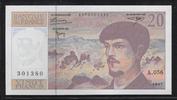 FRANCE 20 Francs "Debussy Alphabet A.056" -