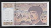 FRANCE 20 Francs "Debussy Alphabet T.056" -